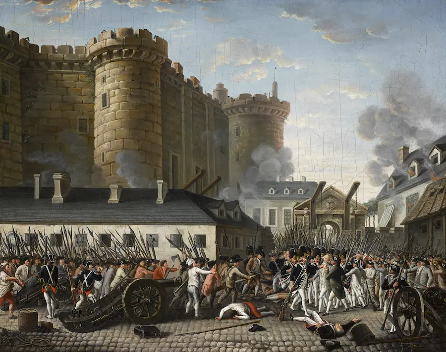 prise de la bastille le 14 Juillet devient fête nationale