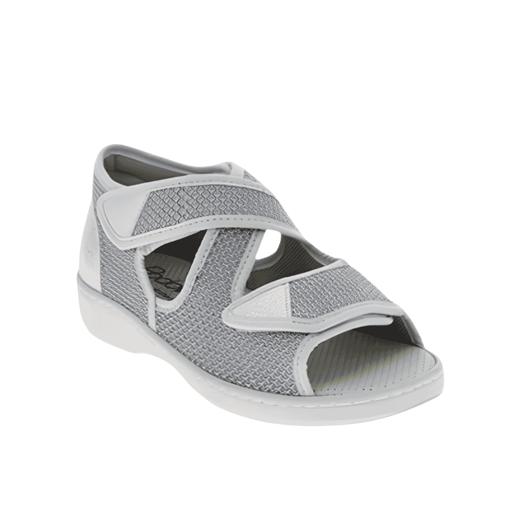 PO-Athéna Gris chaussure confort po athéna gris