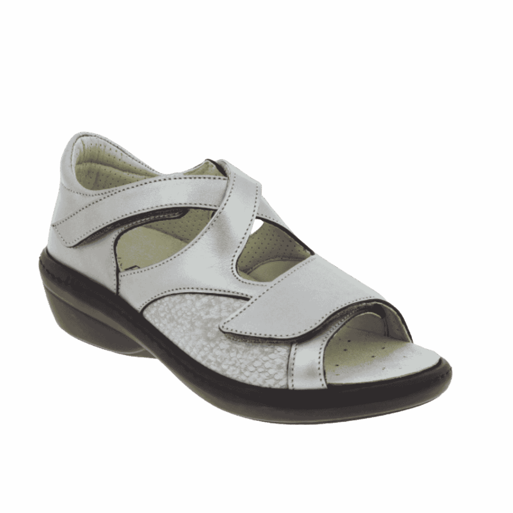 chaussure confort po davina argent