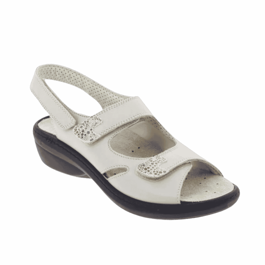 chaussure confort po dina ecru