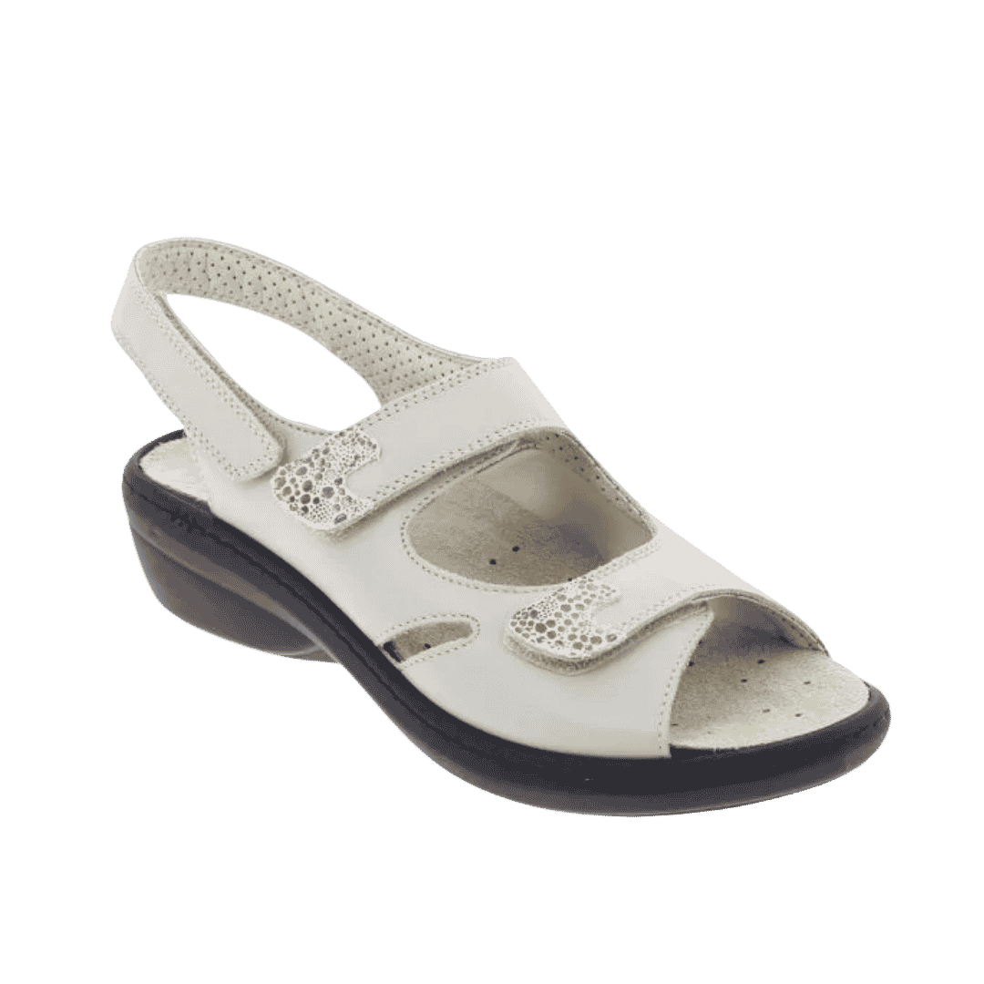 chaussure confort po dina ecru