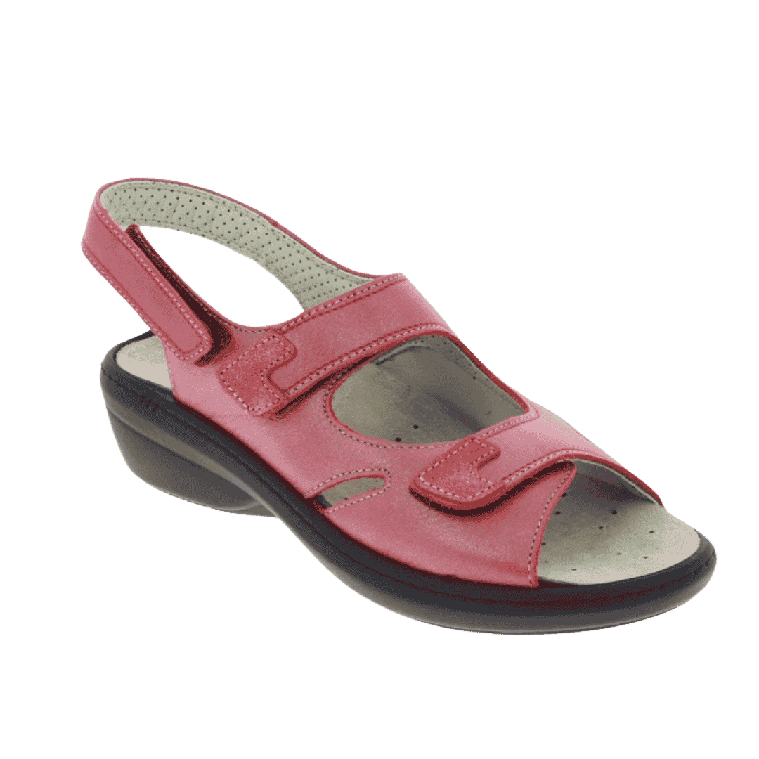 PO-Dina Rouge chaussure confort po dina rouge