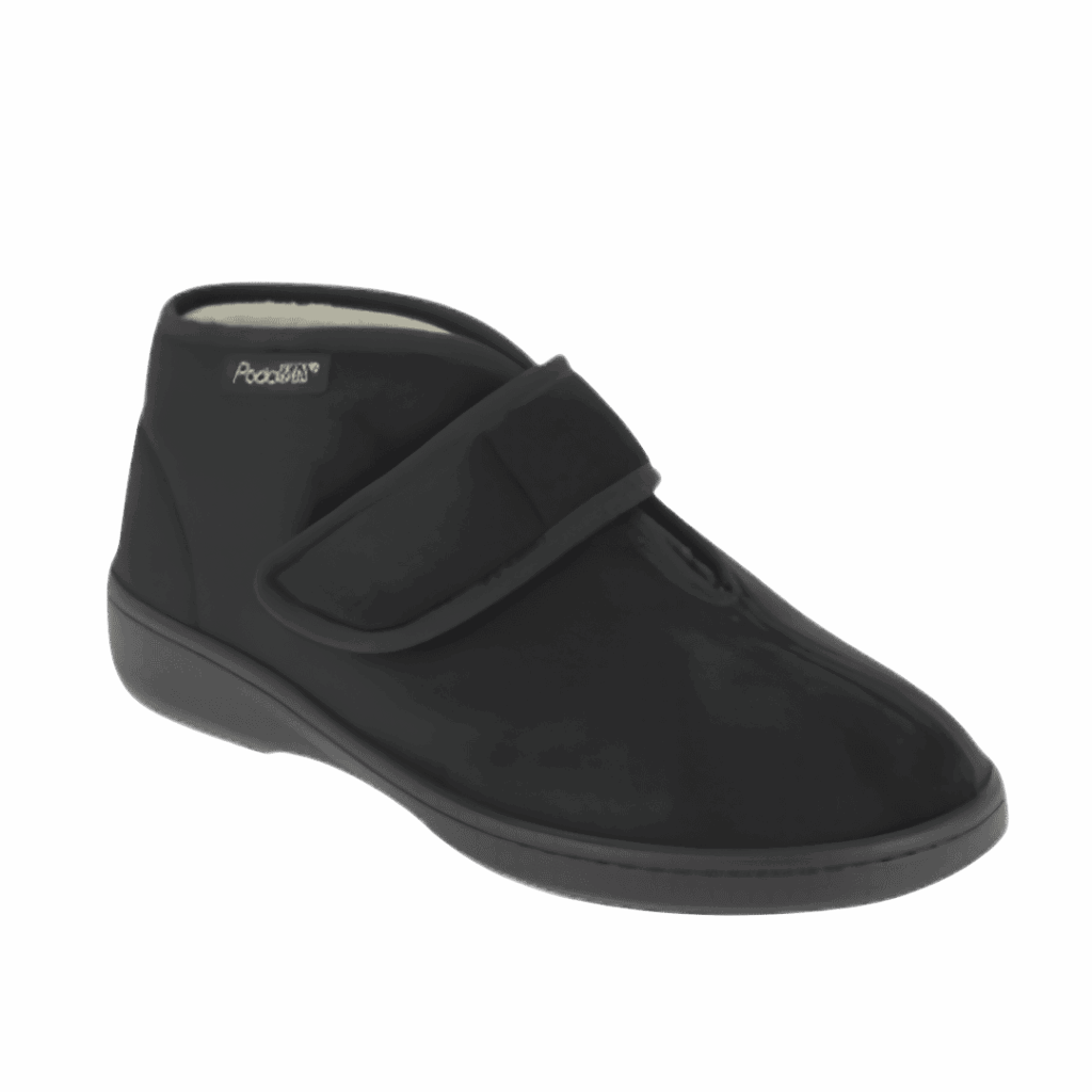 chaussure confort po donuts noir