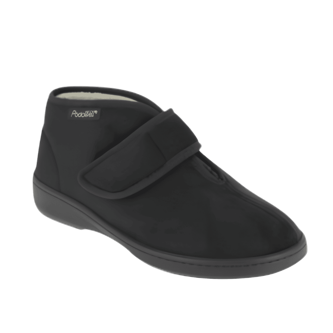 chaussure confort po donuts noir