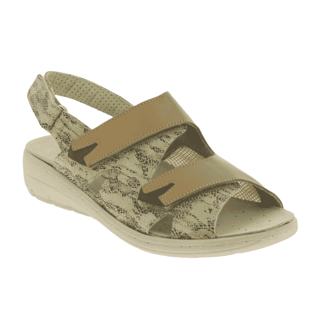 chaussure confort po gina camel