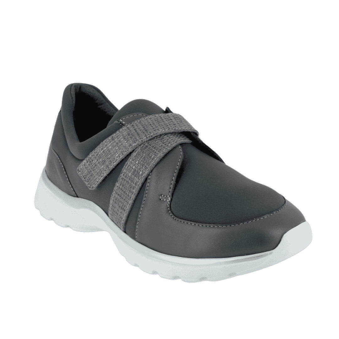 chaussure confort po madeleine gris