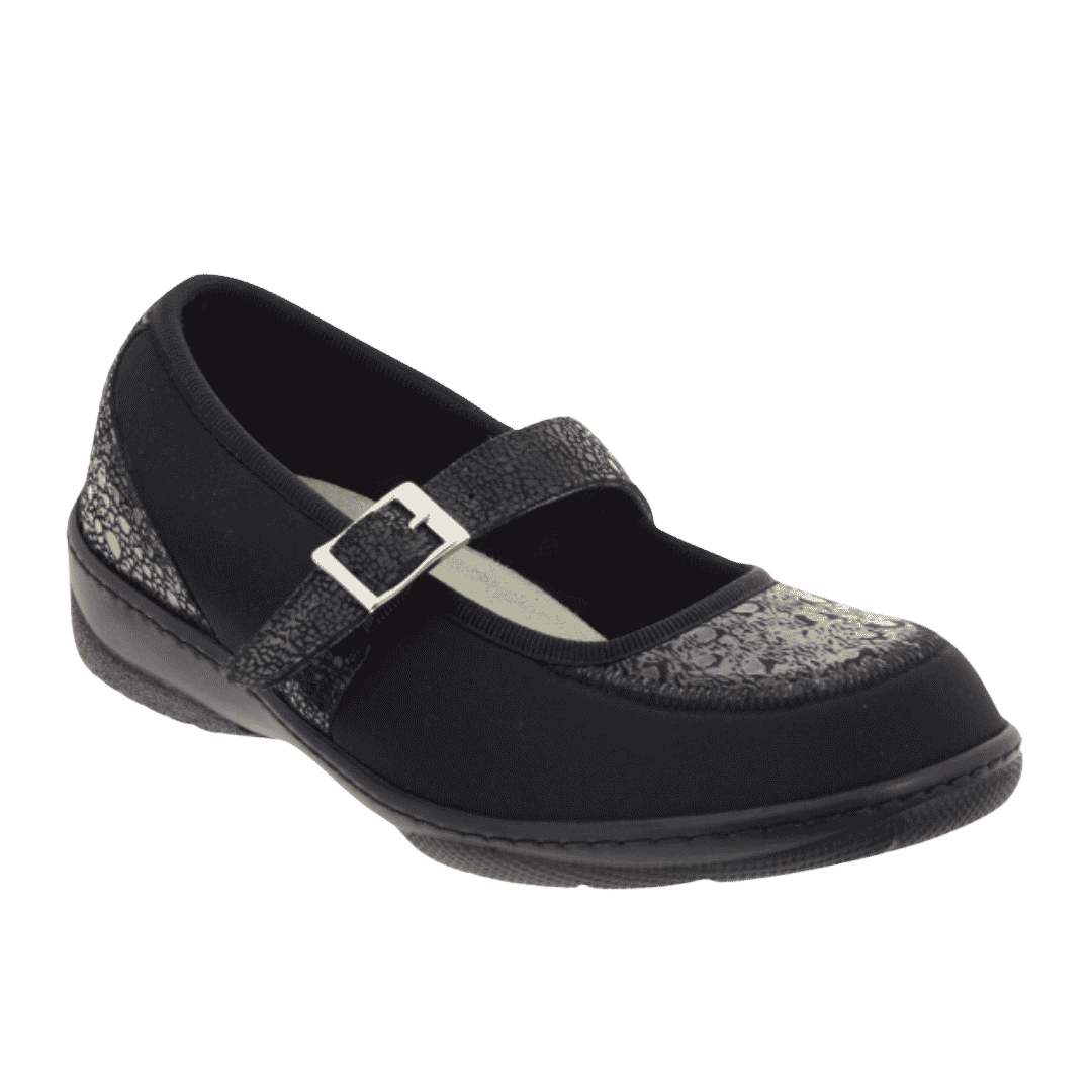 PO-Madona Noir chaussure confort po madona noir