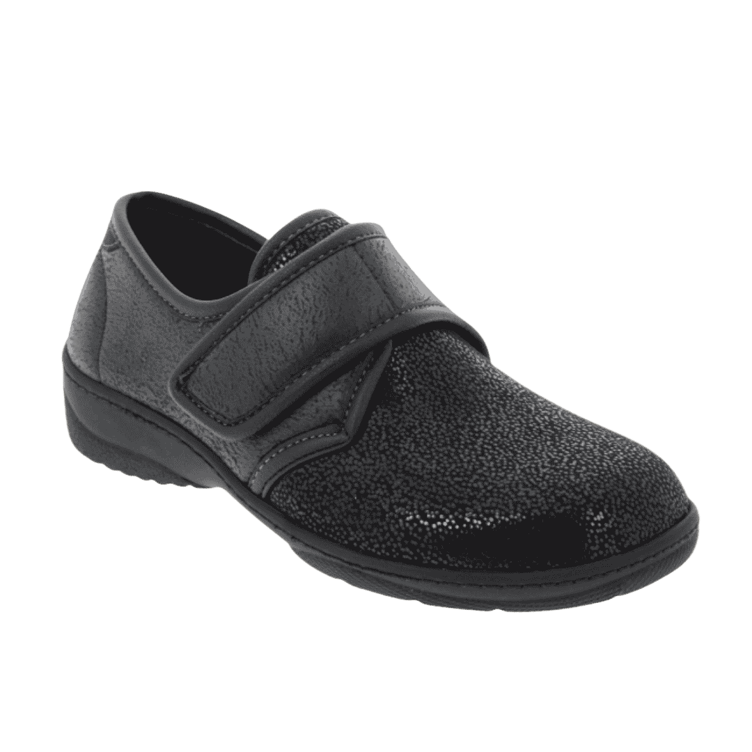 PO-Manille Noir chaussure confort po manille noir