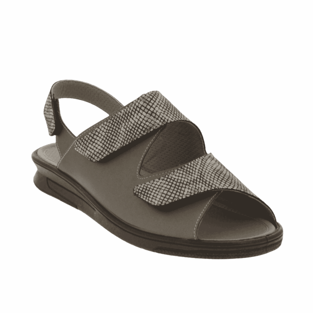 chaussure confort po nefelie etain