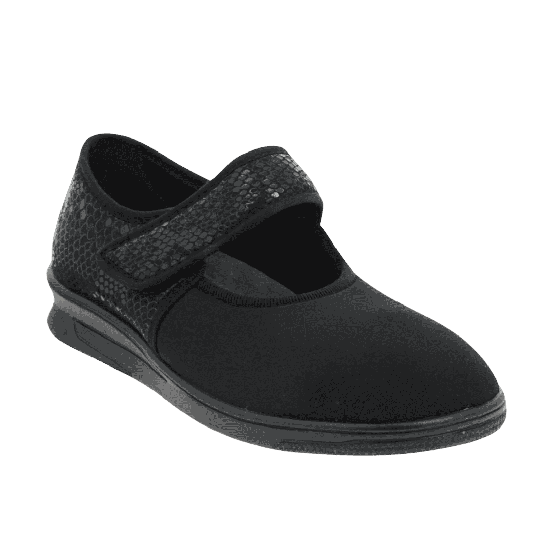 PO-Neva Noir chaussure confort po neva noir