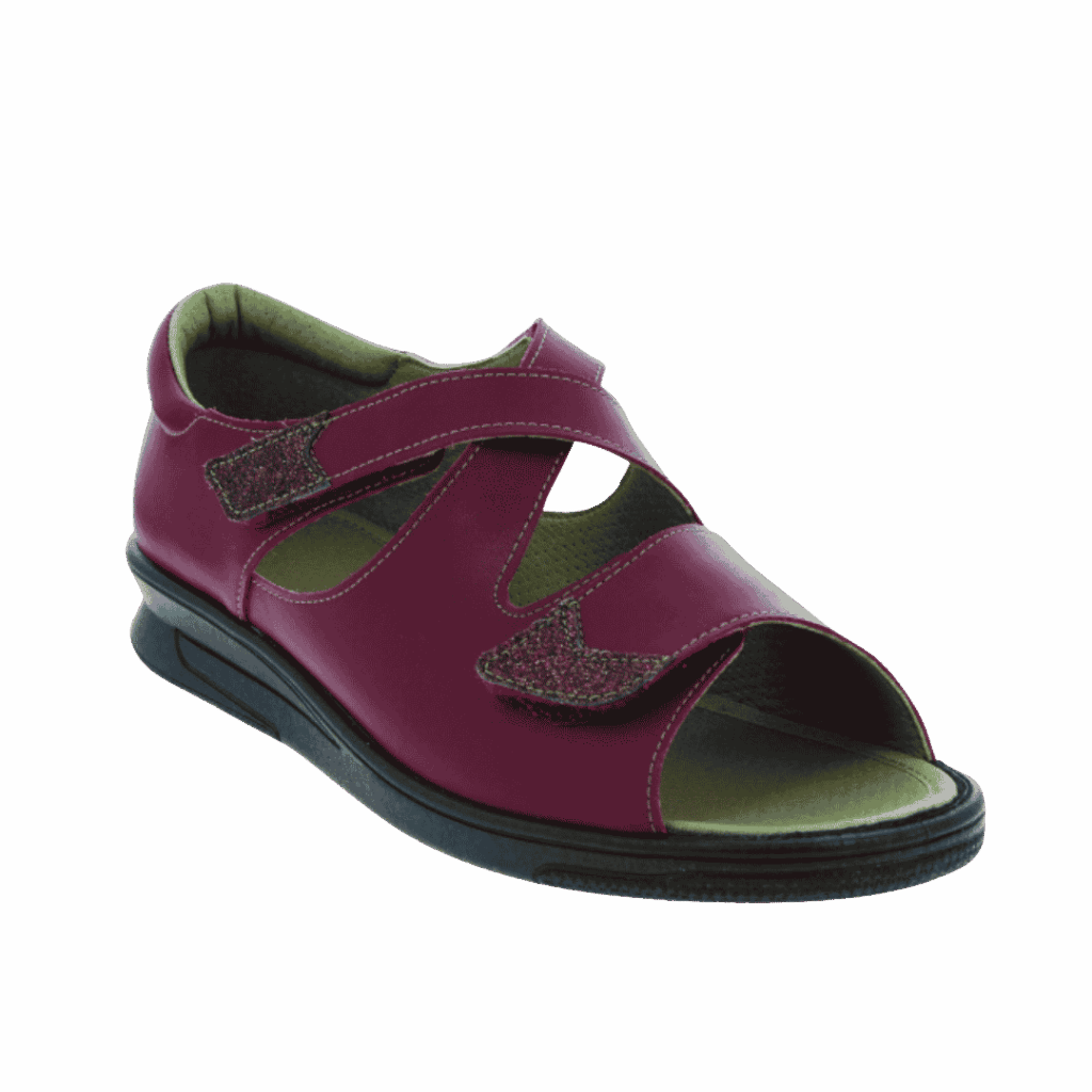 chaussure confort po newell bordeaux