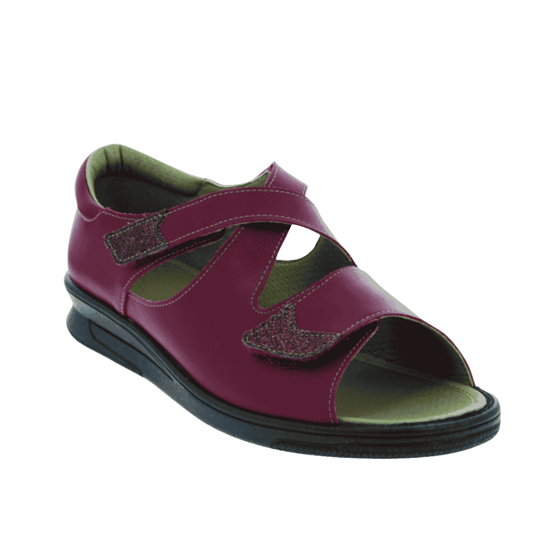 PO-Newell Bordeaux chaussure confort po newell bordeaux