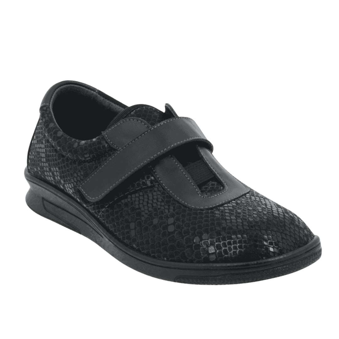 PO-Nova Noir chaussure confort po nova noir