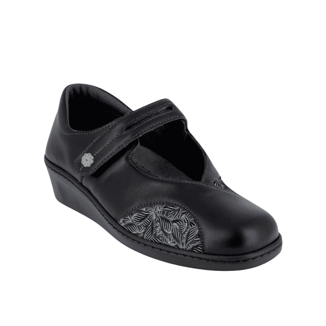 PO-Safia Noir chaussure confort po safia noir