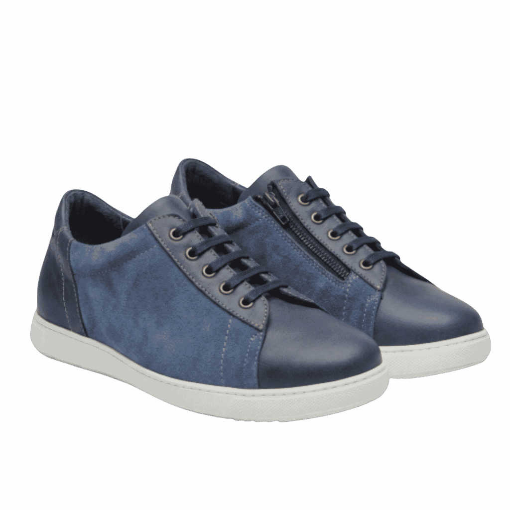 chaussure confort po yvan bleu jean