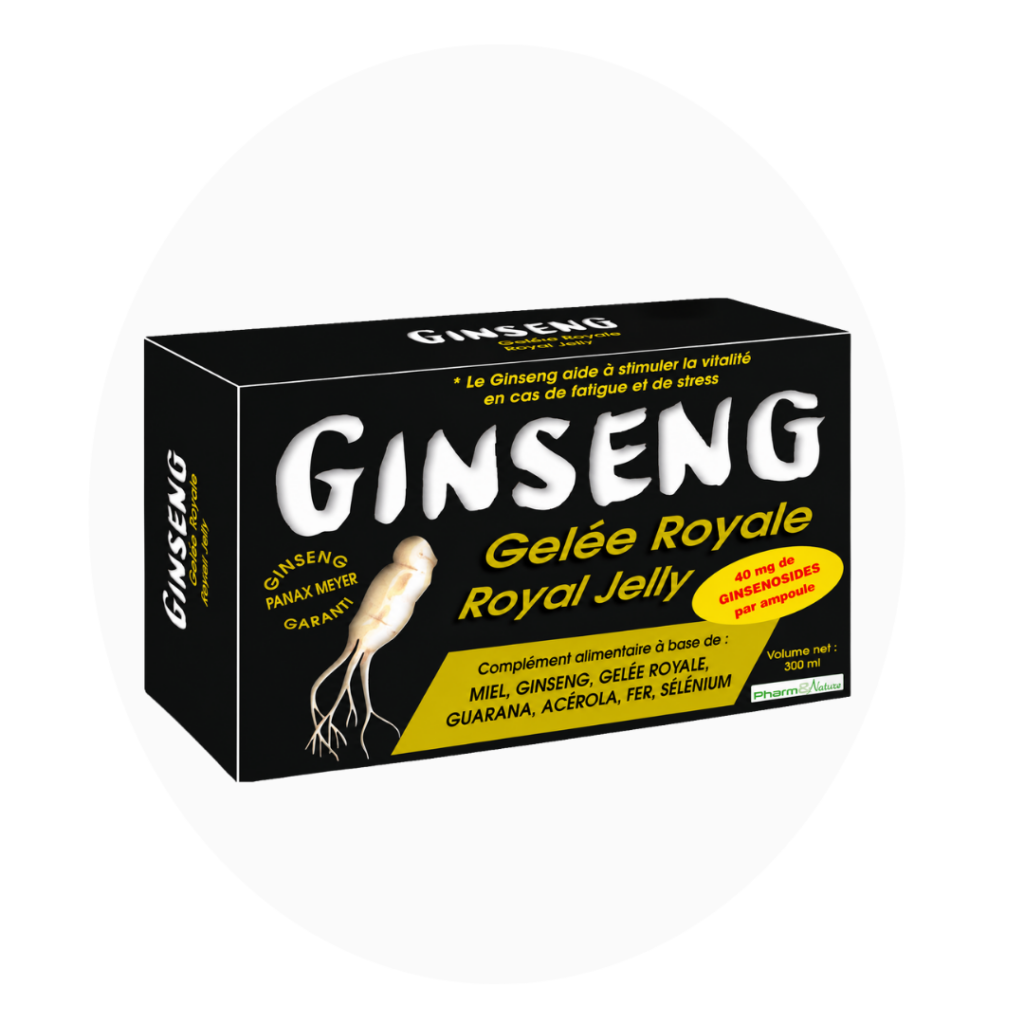 pharm & nature ⎯ ginseng gelée royale noir